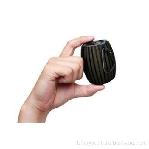 Black Mini Cell Phone Bluetooth Speakers / Wireless Cell Ph
